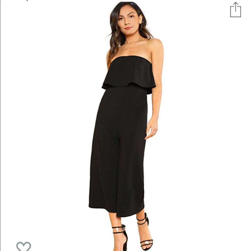 Strapless jumpsuit